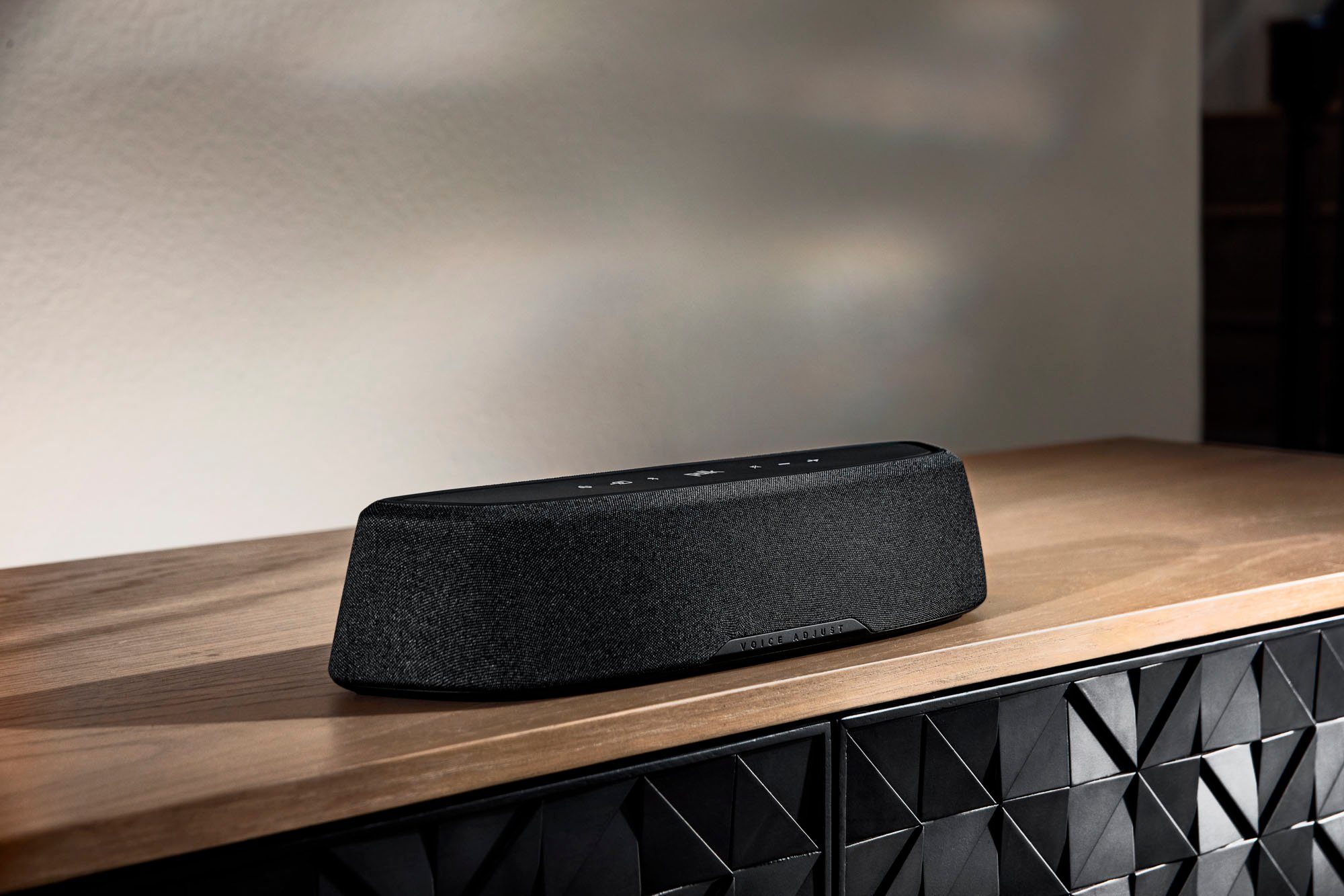 Polk Magnifi Mini AX Stereo Soundbar (Bluetooth, WLAN (WiFi), mit Wireless-Subwoofer)