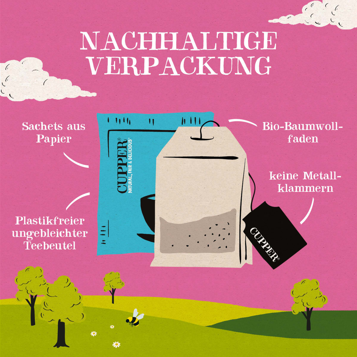 Kräutertee \Nightea Night\ mit Zimt, Kamille, Rooisbos, Orange (20 Beutel), 40 g