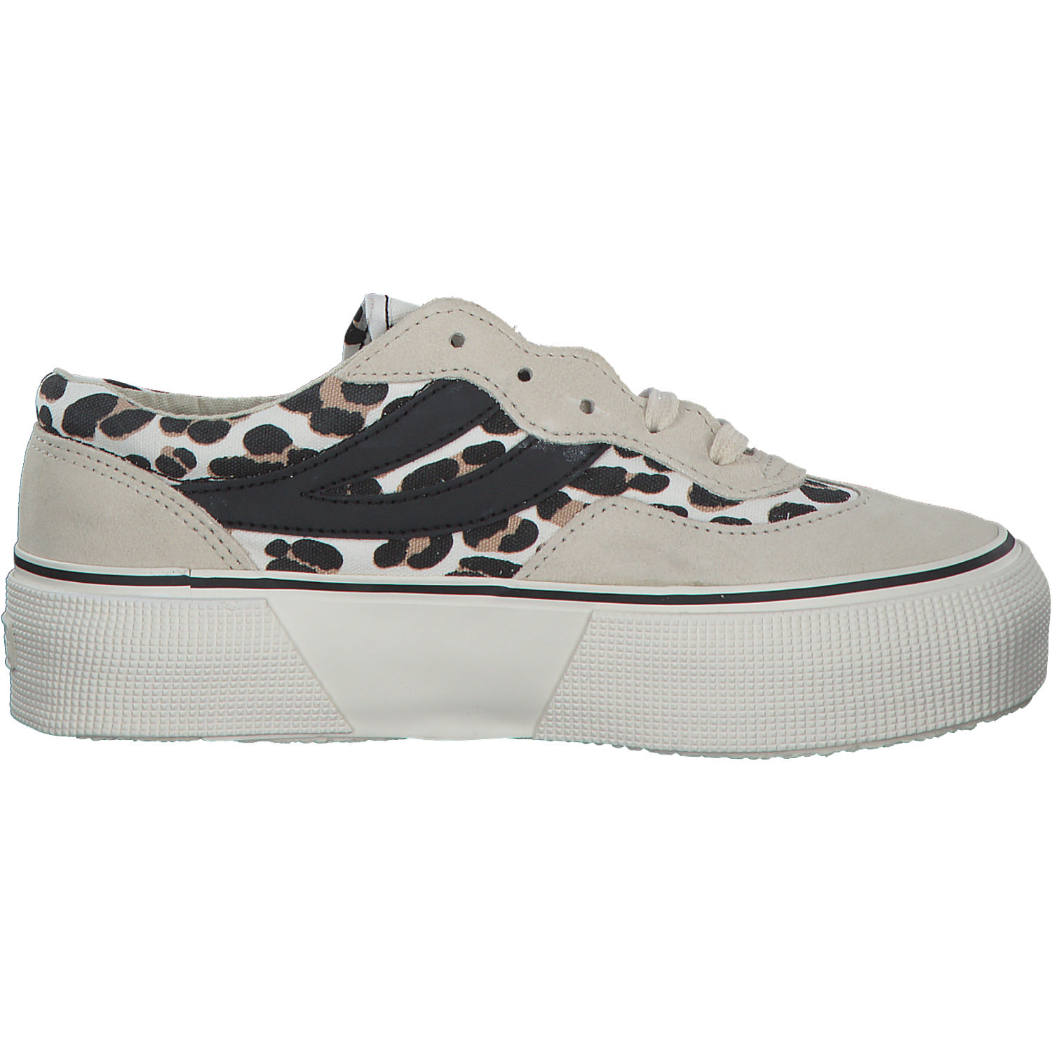 Superga 2750 AGG S4121SW, Schnürschuhe, Damen, white avorio lt. beige