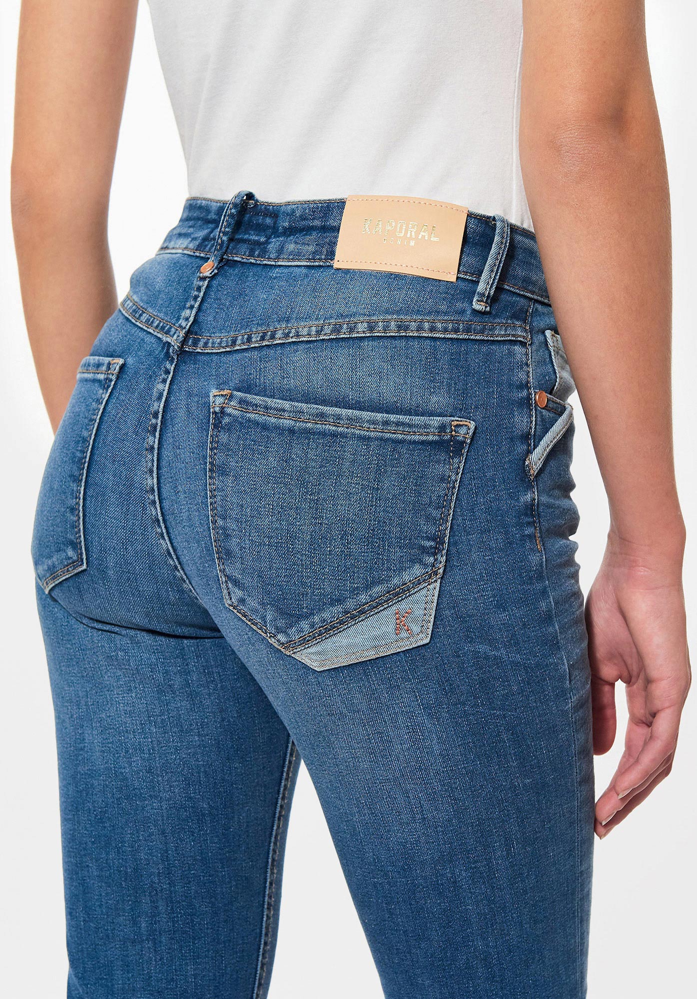 SIBEL  Jean demi-slim Femme