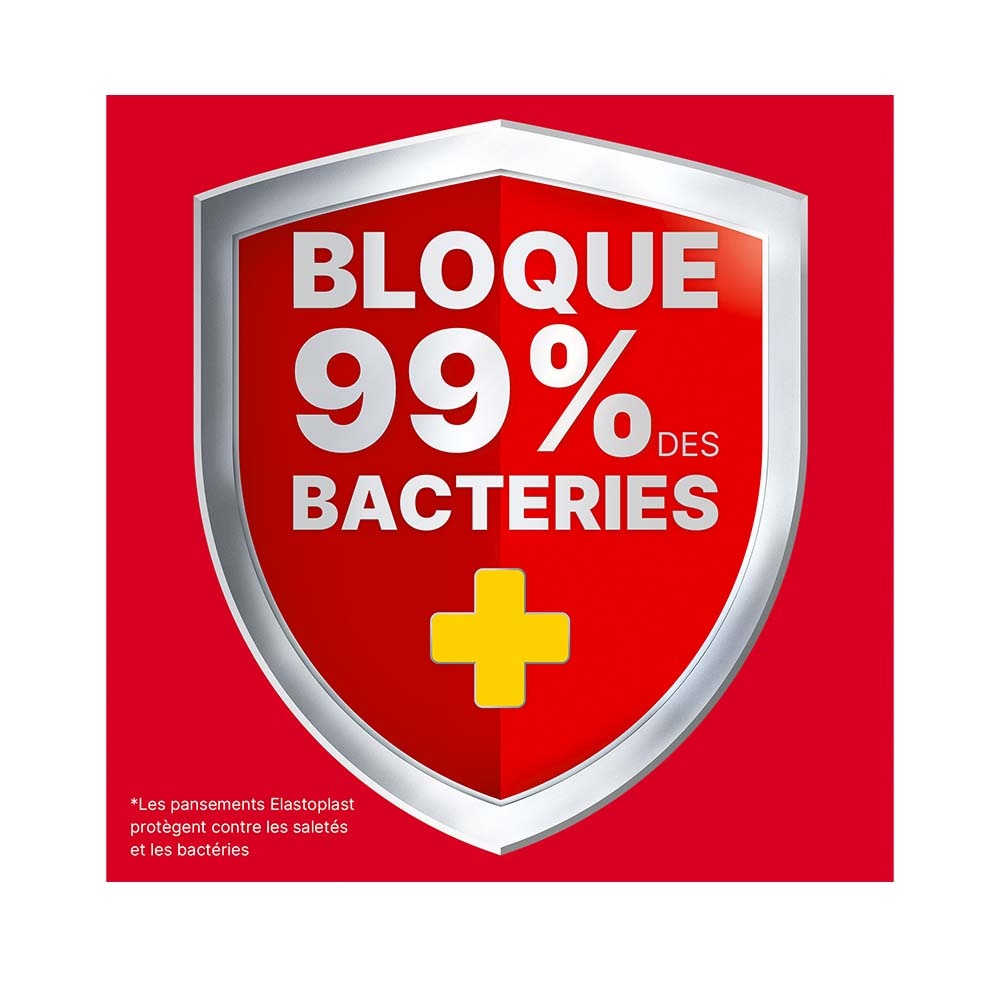 elastoplast Elastoplast Universel Plastique - 100 Pansements - 4 formats Pansements
