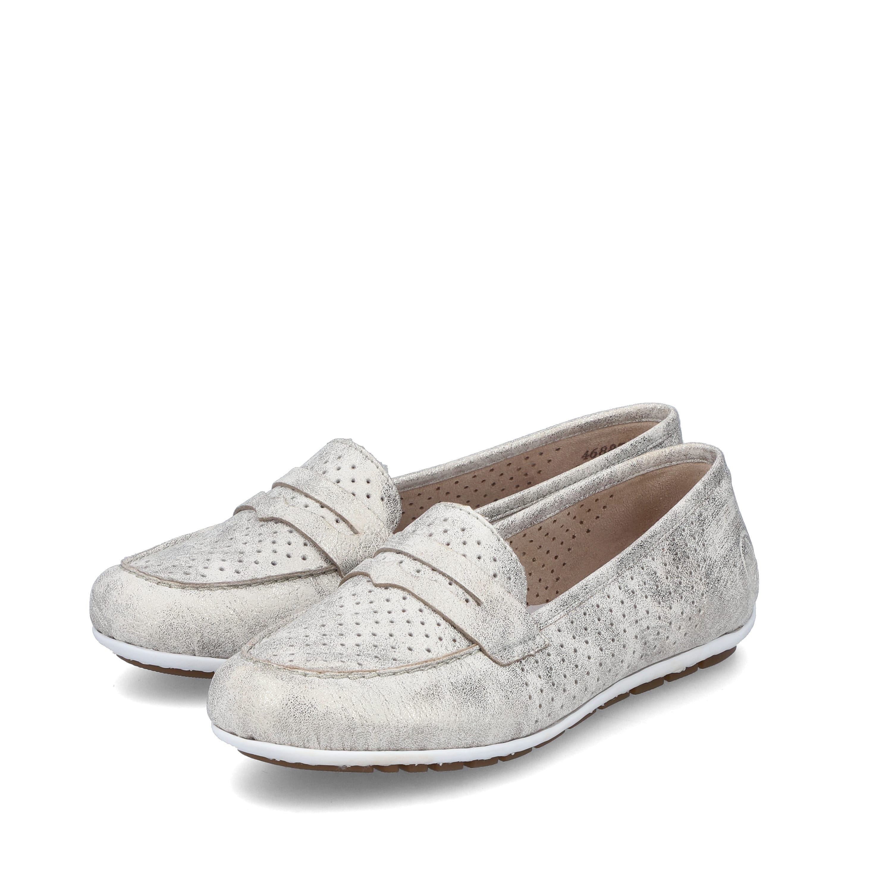 Rieker Damen Loafer hellbeige