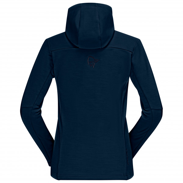 Norrøna - Women's Falketind Warmwool2 Stretch Zip Hood - Hoodie