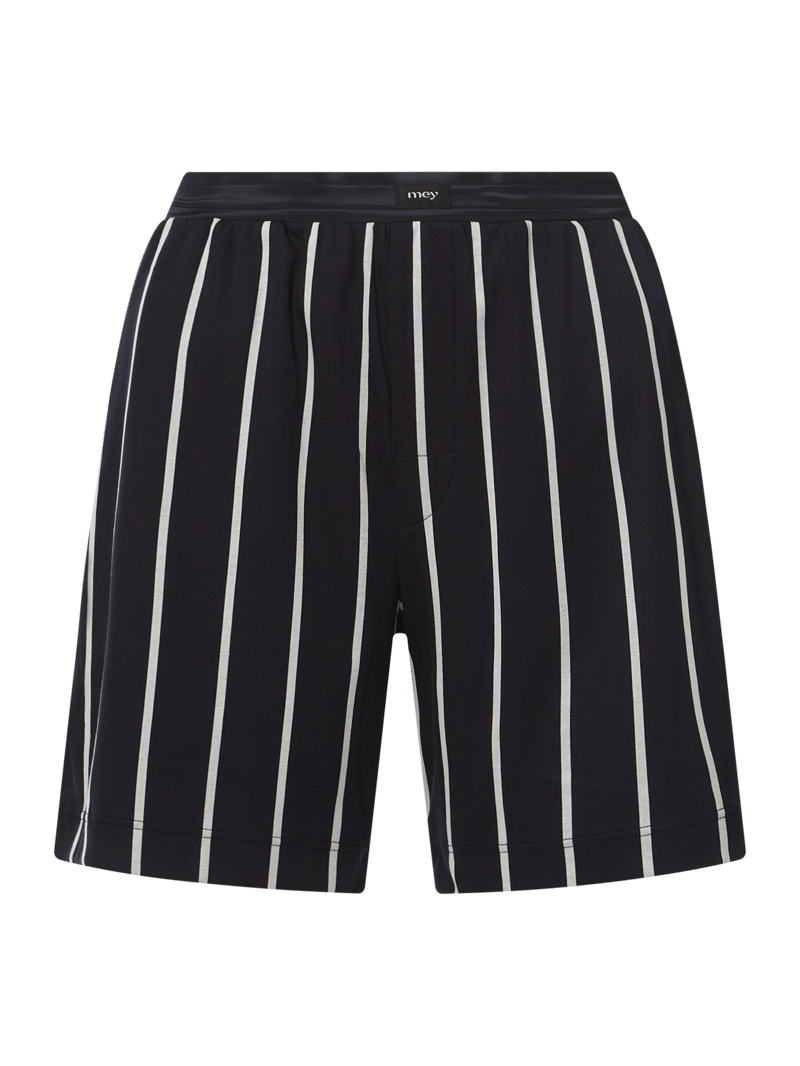Pyjama-Hose aus Baumwolle Modell 'Valsted' in dunkelblau