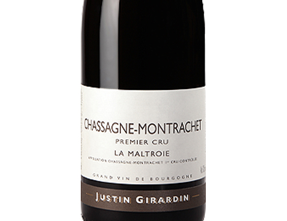 Justin Girardin Chassagne-Montrachet 1er Cru la Maltroie Rouge 2021 Bourgogne Chassagne-Montrachet 1er Cru