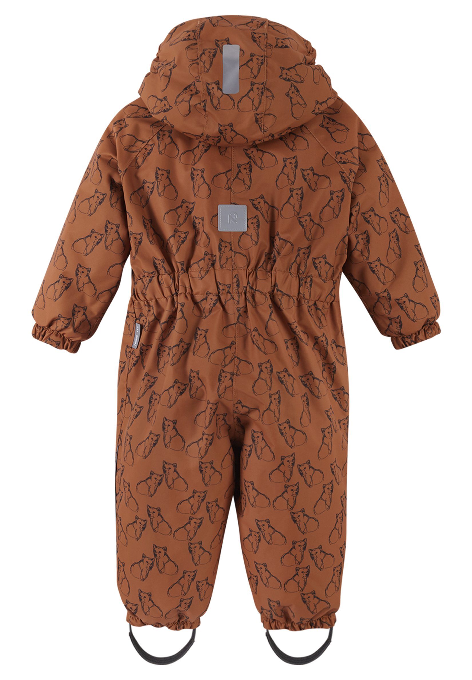 reima Schneeoverall Puhuri wasserdicht, wärmend und atmungsaktiv (1-tlg) bluesign®-zertifiziertes Haupt- und Futtermaterial