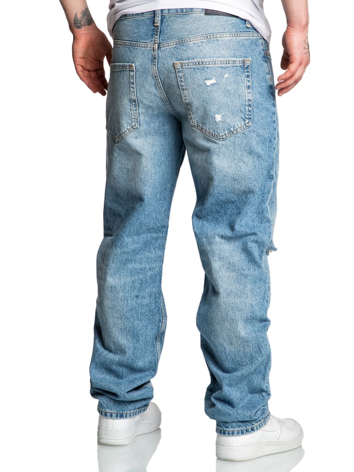 Amaci&Sons 90s Baggy Jeans YAKIMA in Hellblau günstig kaufen