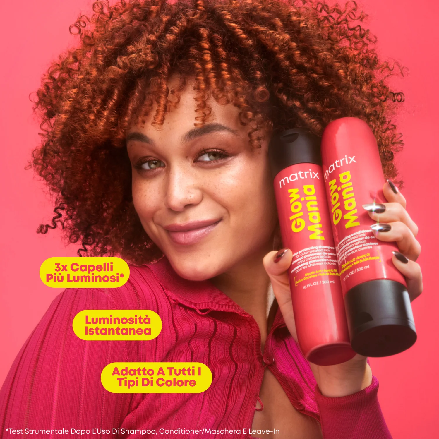 Balsam protector de culoare Glow Mania - Balsam protector de culoare, Balsam iluminator