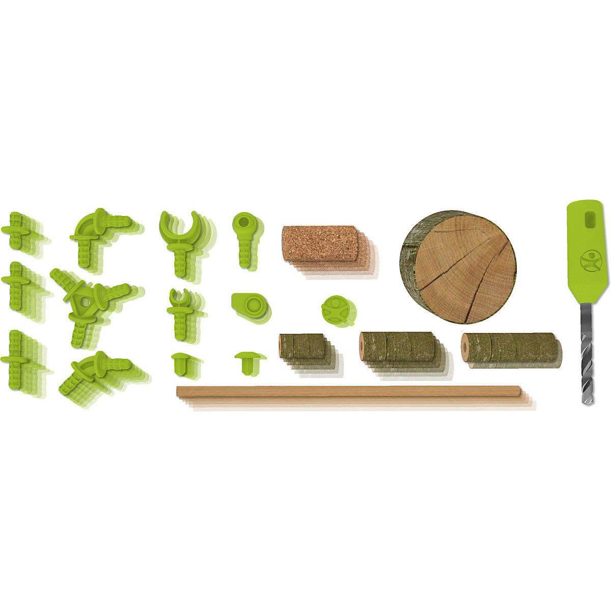 HABA 305341 Terra Kids Connectors – Starter-Konstruktions-Set