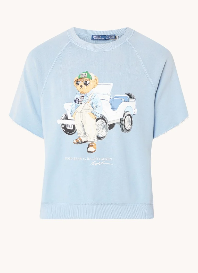 Pulover cu logo-ul Ralph Lauren imprimat