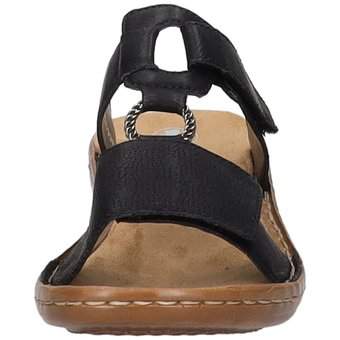 Rieker Pantolette in schwarz