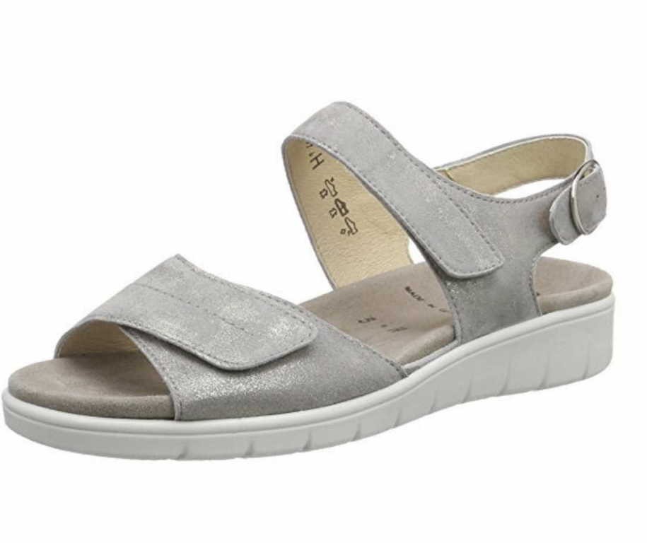 SEMLER Komfort Sandalen silber D4045