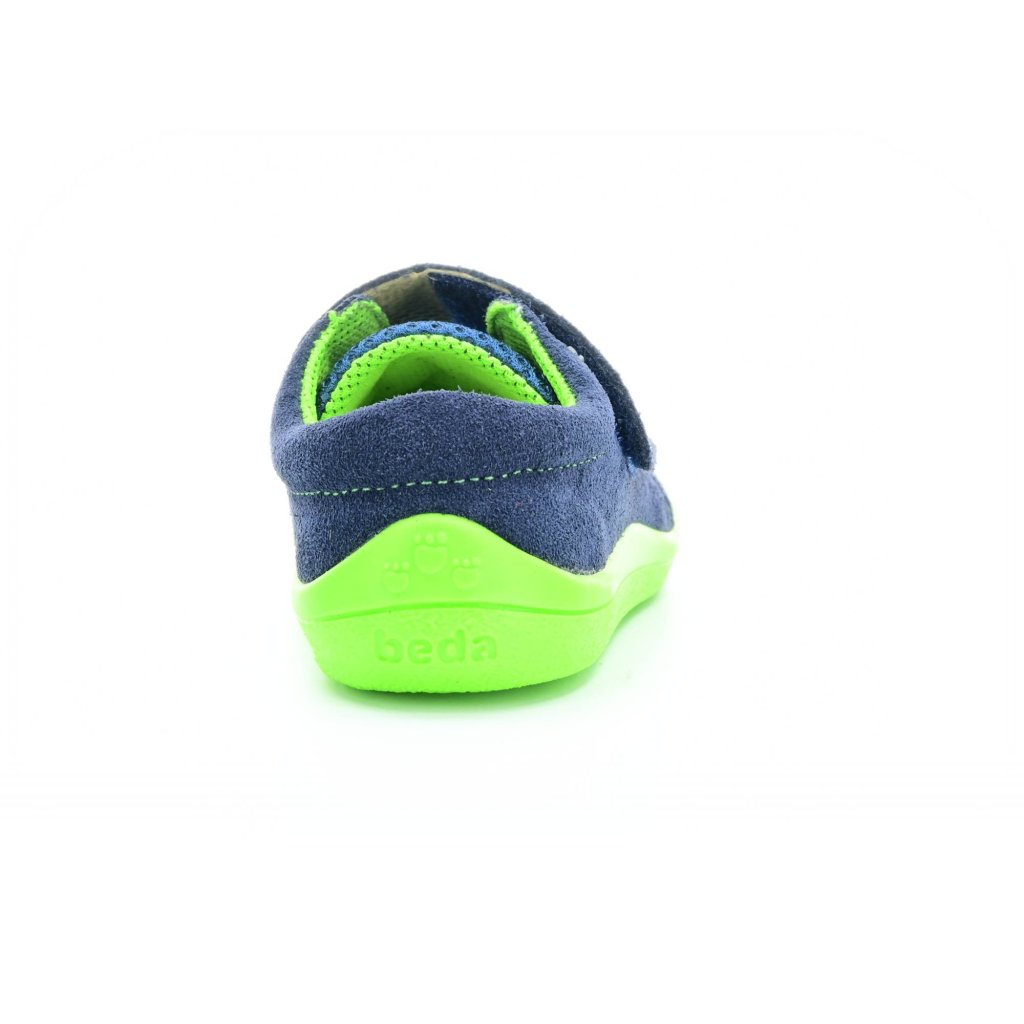 Beda Marcus Barfußsneakers (BF 0001/SK/1W Mesh mit Leder)