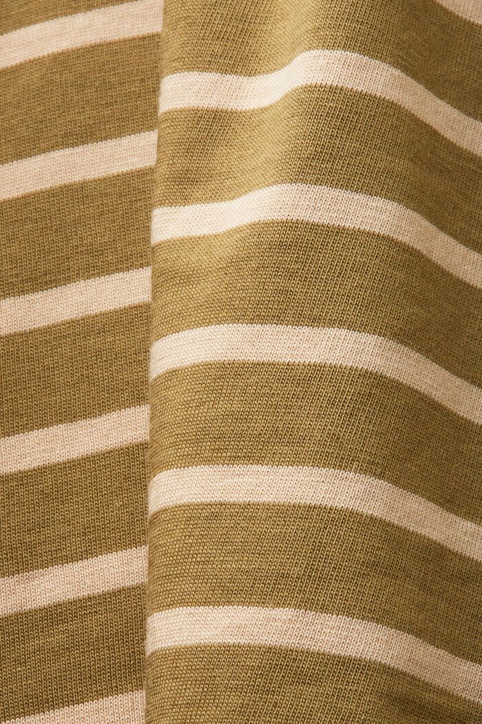 Gestreiftes Jersey T-Shirt, 100 % Baumwolle