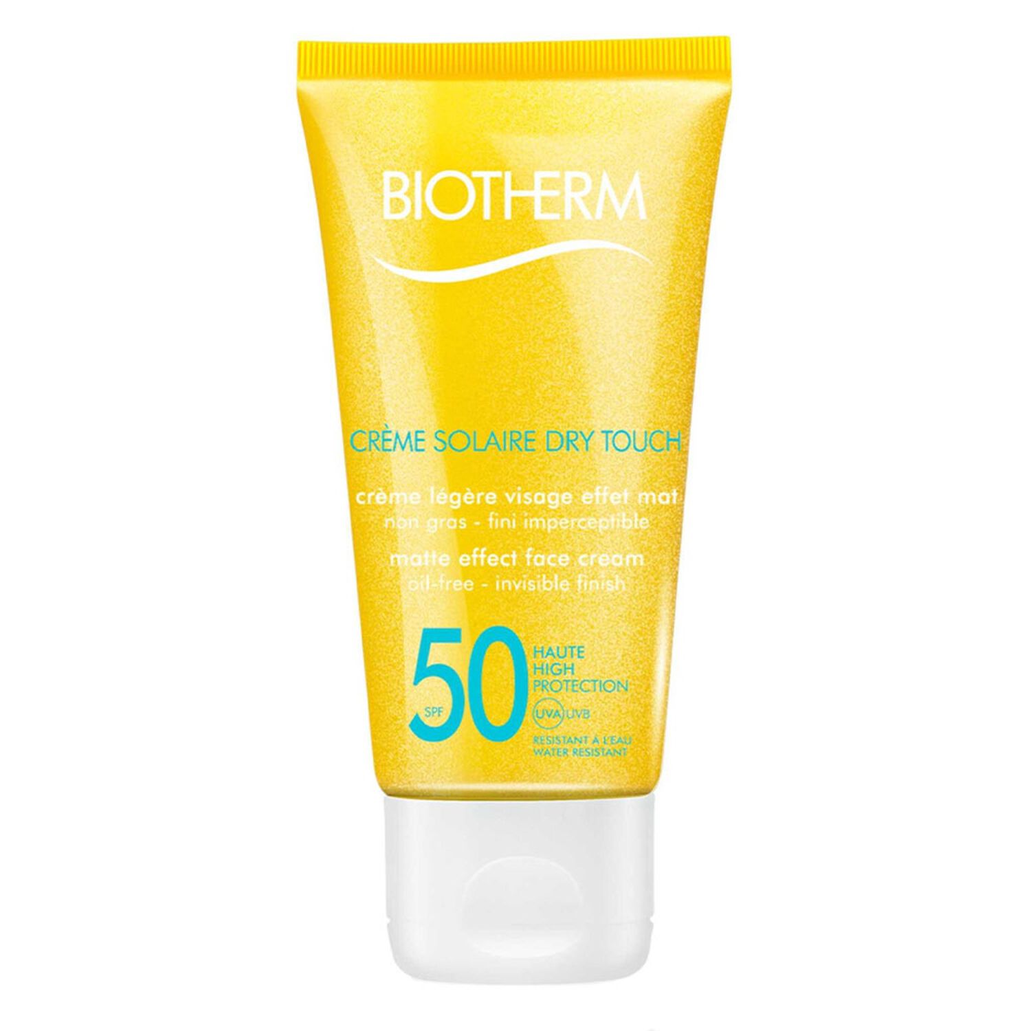 Biotherm Crème Solaire Visage Dry touch - crème solaire légère visage effet mat - SPF 50
