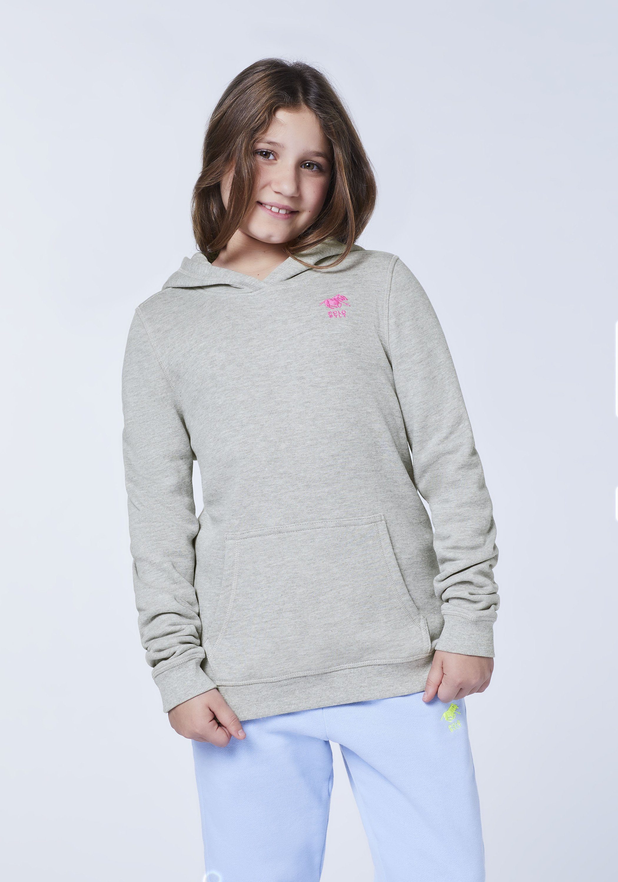 Polo Sylt Sweatshirt mit Label-Stitching