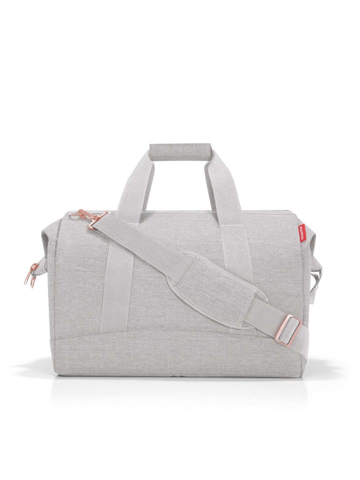 Reisenthel travelling allrounder L - Reisetasche 48 cm (glossy dots black) in sky rose günstig kaufen onesize