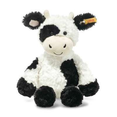 Soft Cuddly Friends Cobb Kuh, 30 cm, weiß
