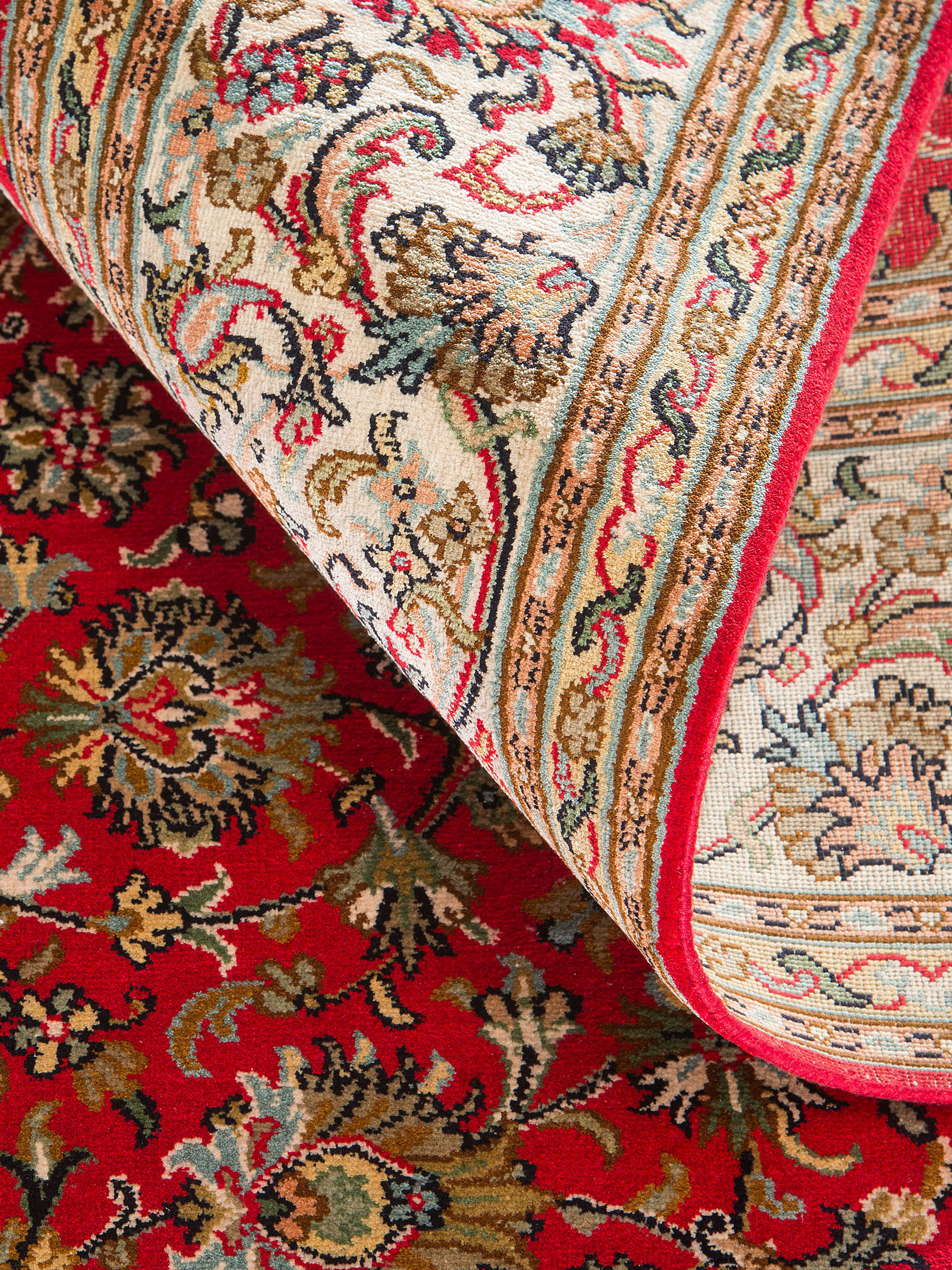 Kaschmir Seide 16/16 ca. 154 x 220 cm, Unikat / Einzelstück