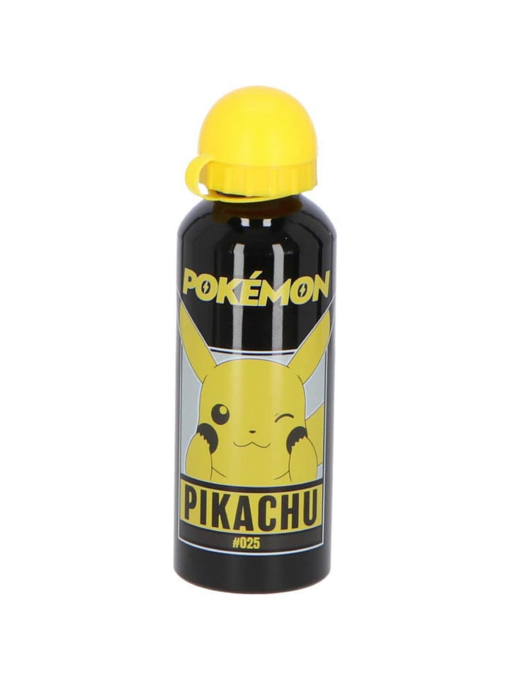 Pokémon Pokémon Kinder Wasserflasche Trinkflasche aus Aluminium in Schwarz günstig kaufen onesize