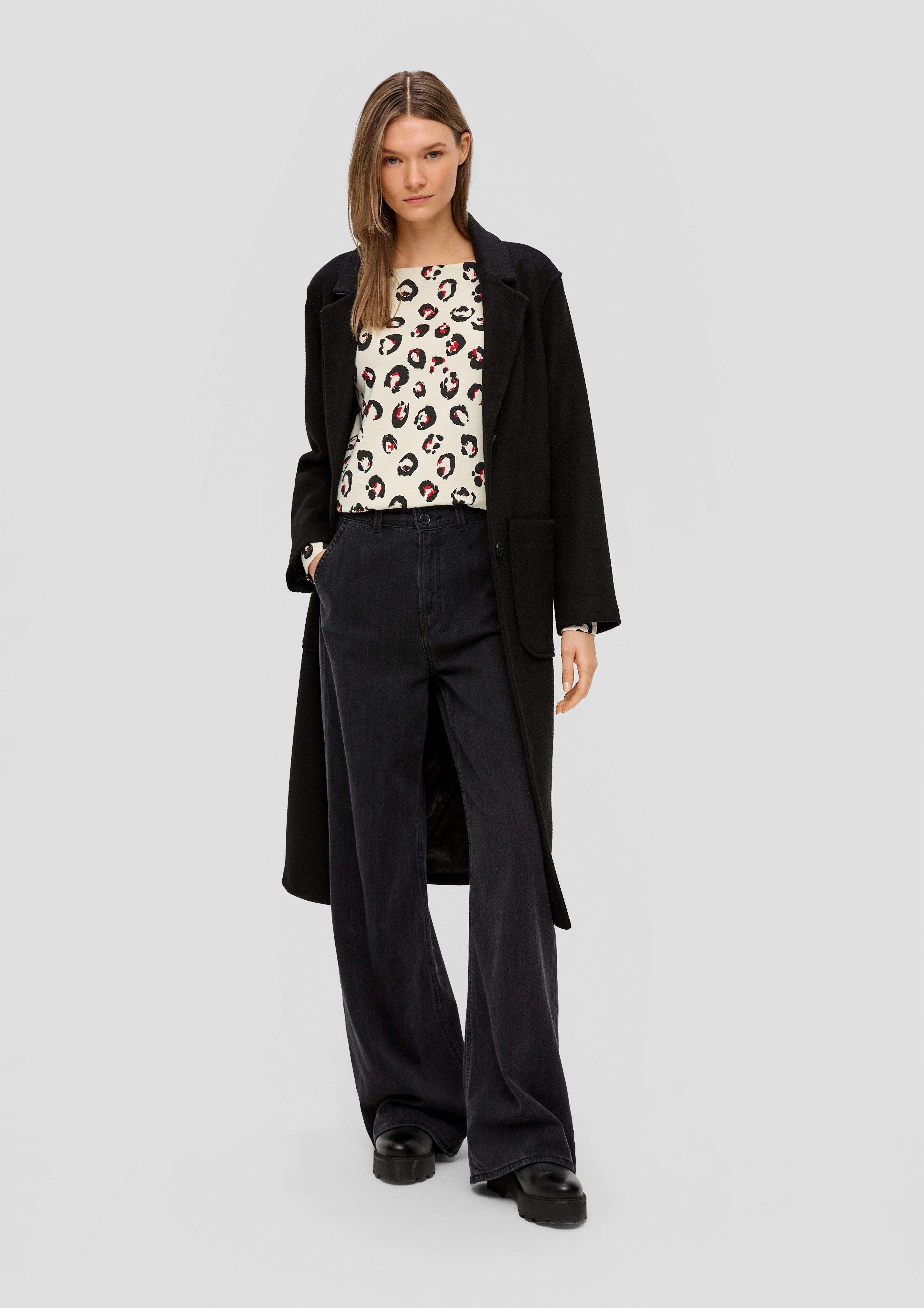 Longsleeve aus Viskosestretch  2139664-82A1