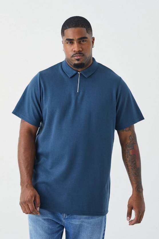 Plus Slim-Fit Poloshirt