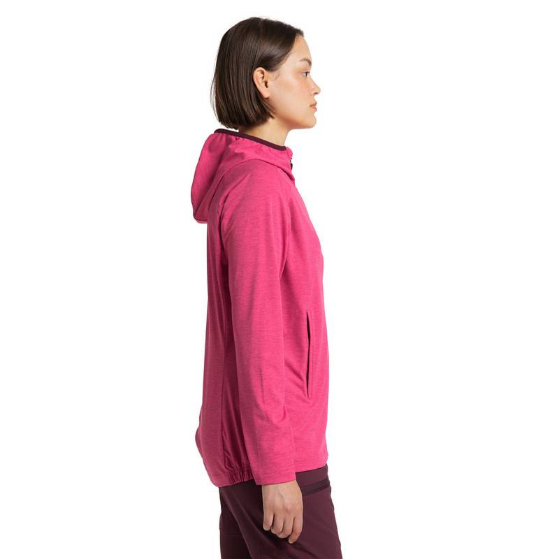 Haglöfs Mirre Mid Hood Fleecejacke Damen