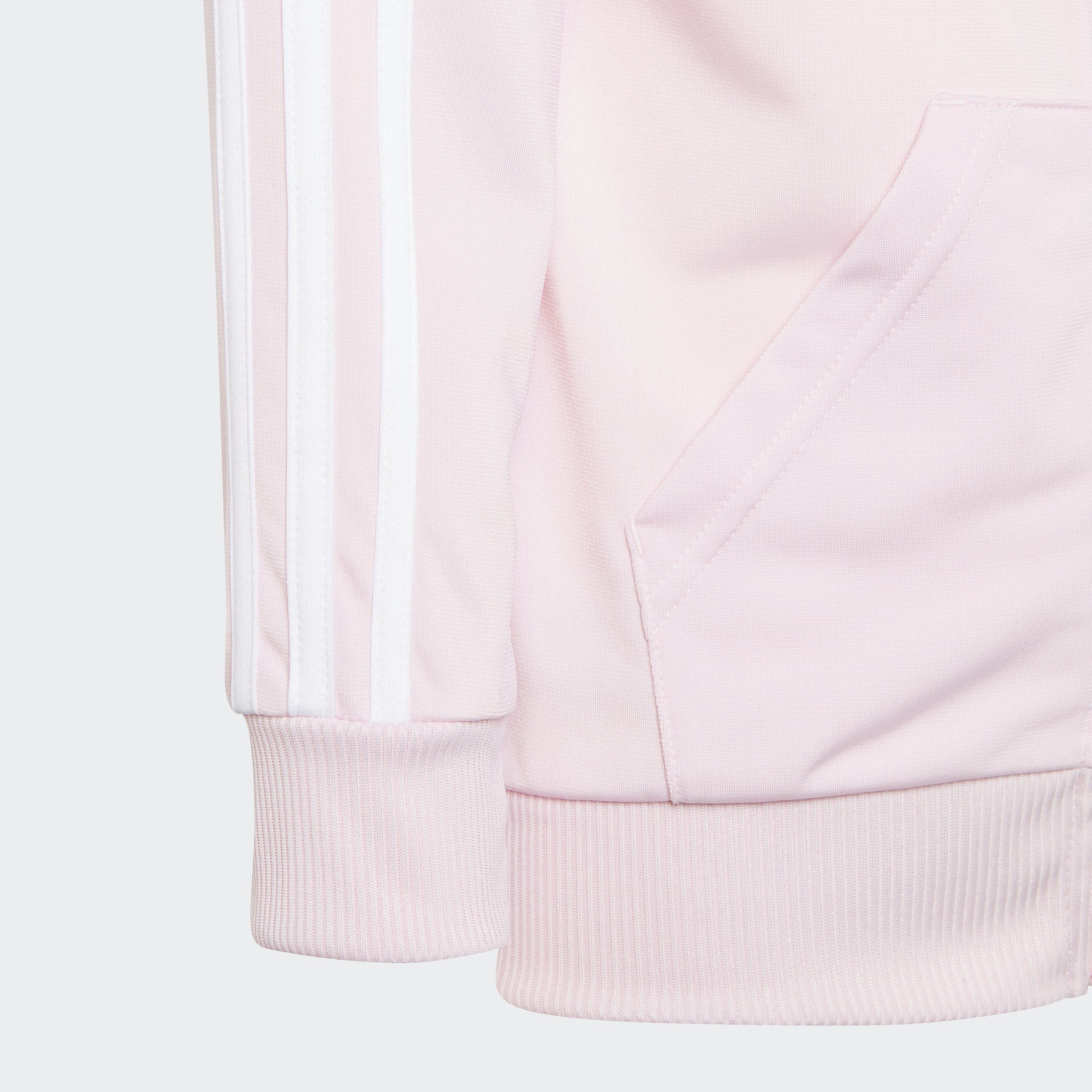 adidas Sportswear Trainingsanzug ESSENTIALS 3-STREIFEN SHINY (2-tlg)