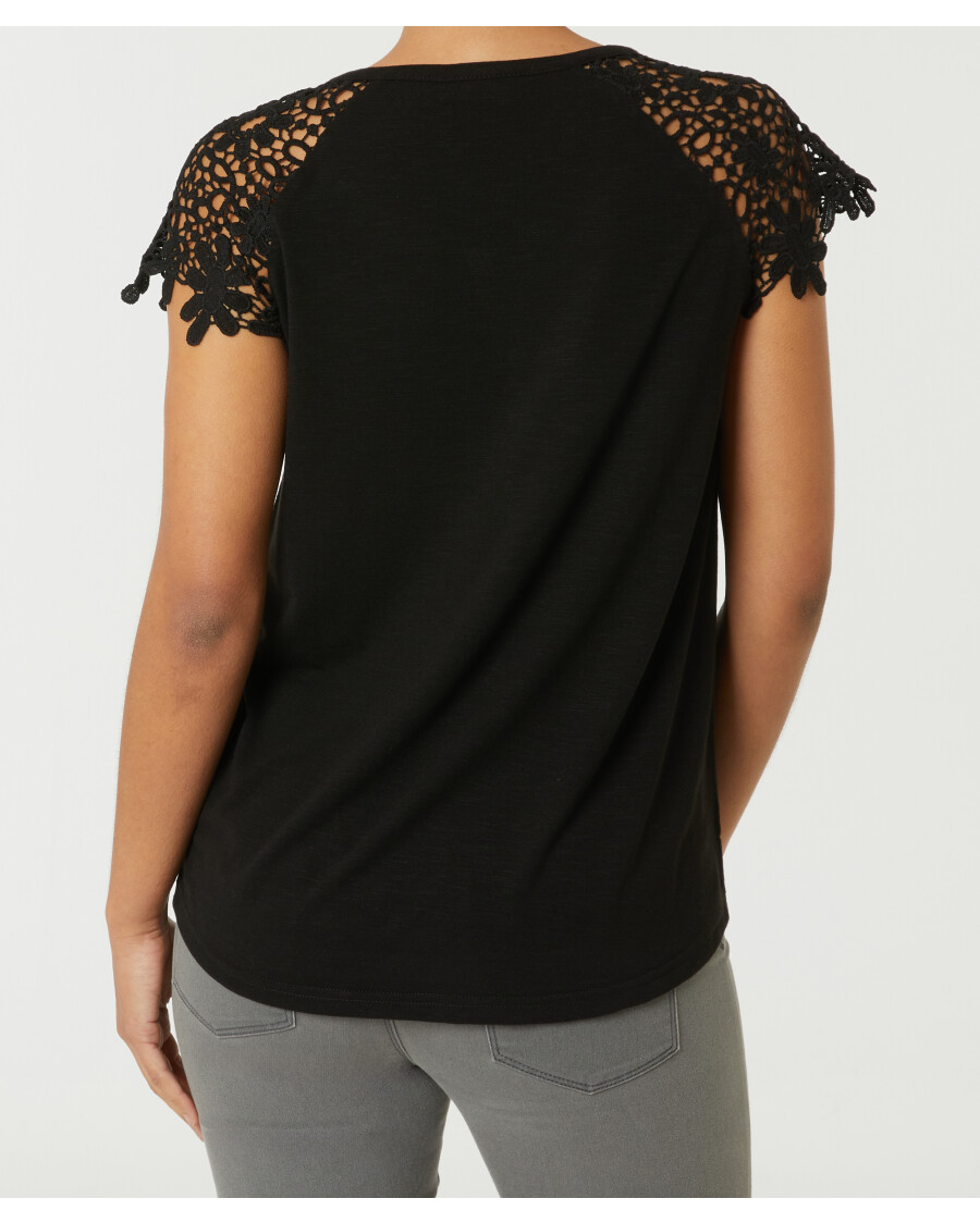 Schwarzes T-Shirt