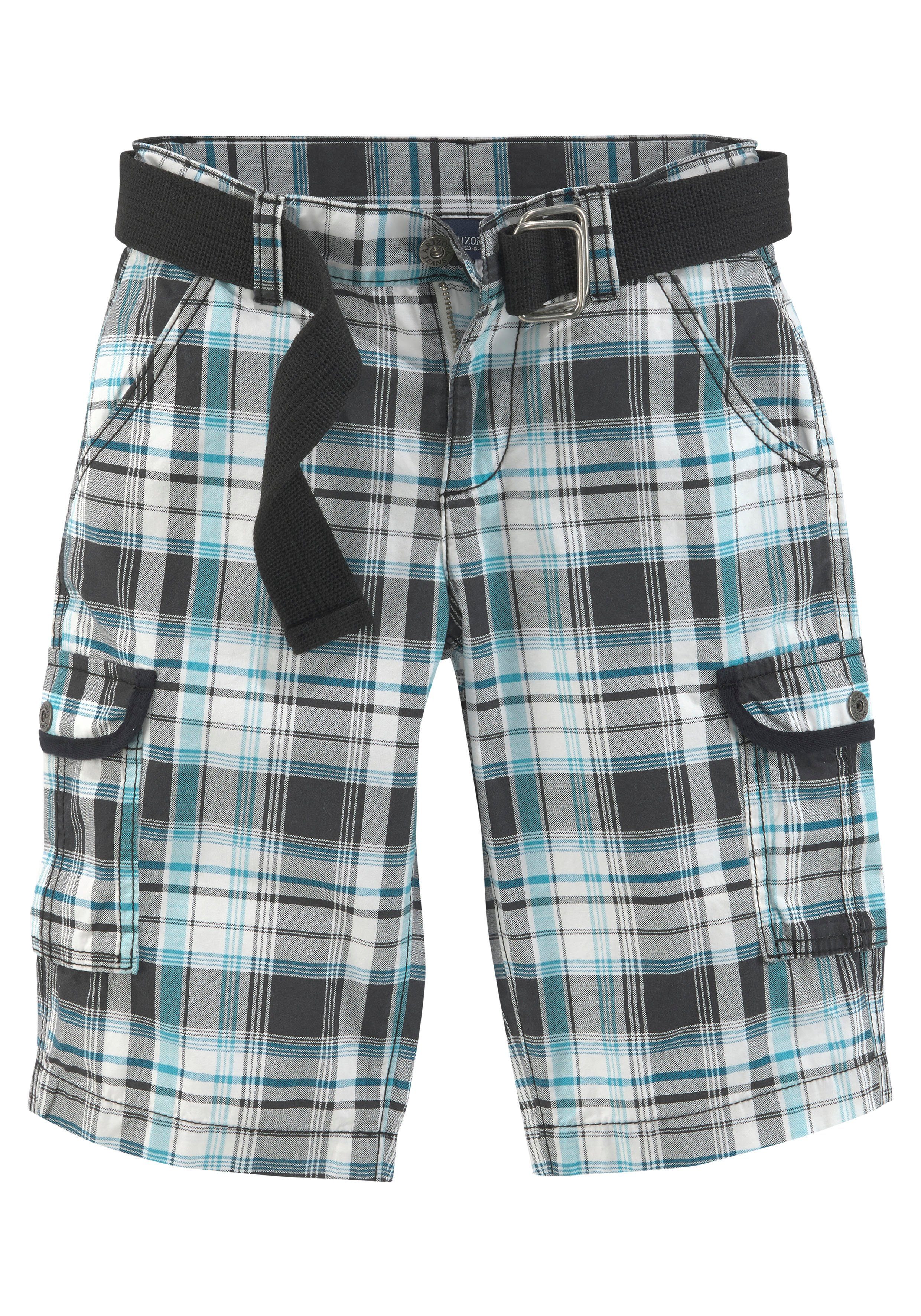 Arizona Cargobermudas (Set, 2-tlg) mit Textilgürtel