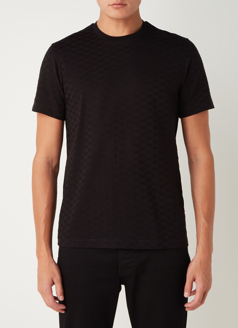 Tricou Emporio Armani cu logo imprimat