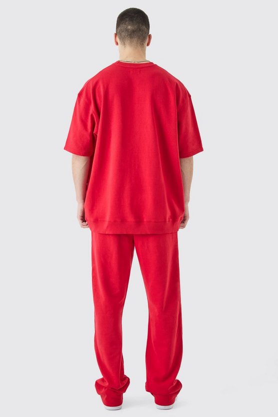 Tall kastiges Oversize Sweatshirt