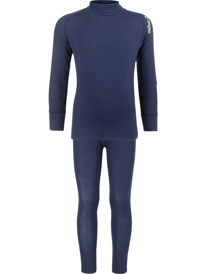 Zigzag Skiunterwäsche im 2er-Set Funktionswäsche-Set Panda in 2048 Navy Blazer günstig kaufen