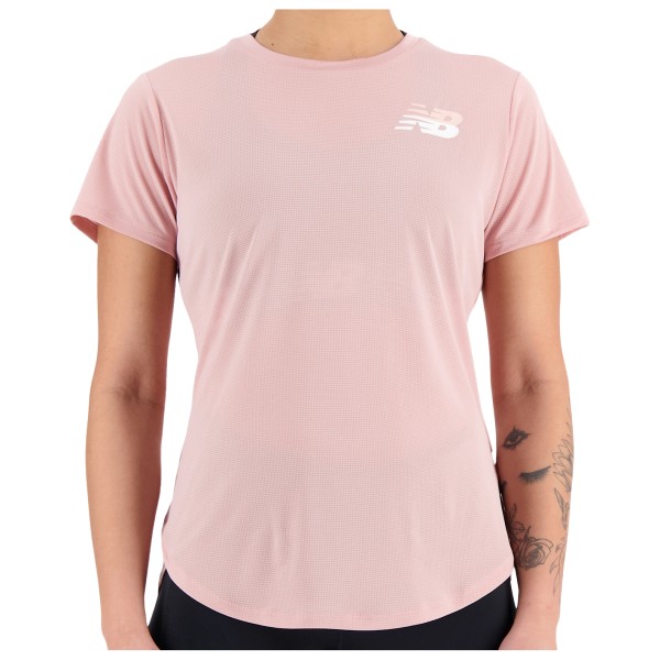 New Balance - Women's Graphic Accelerate S/S Top - Laufshirt