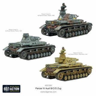 Panzer IV Ausf. B/C/D Zug (limited)