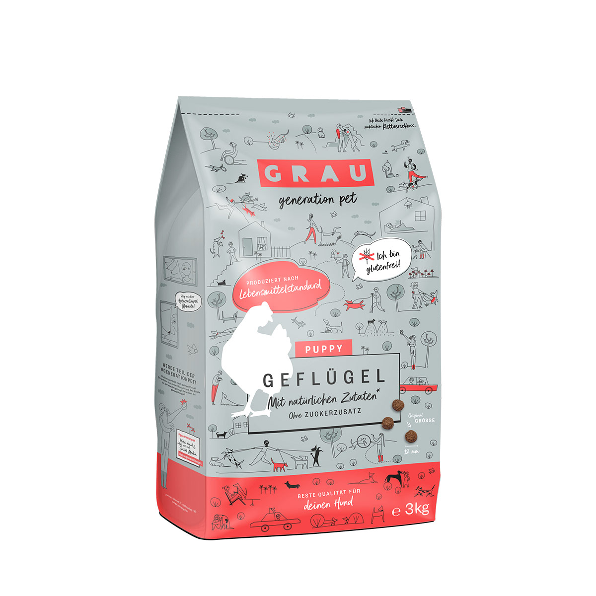 GRAU Puppy Geflügel 3kg günstig kaufen bei ZooRoyal