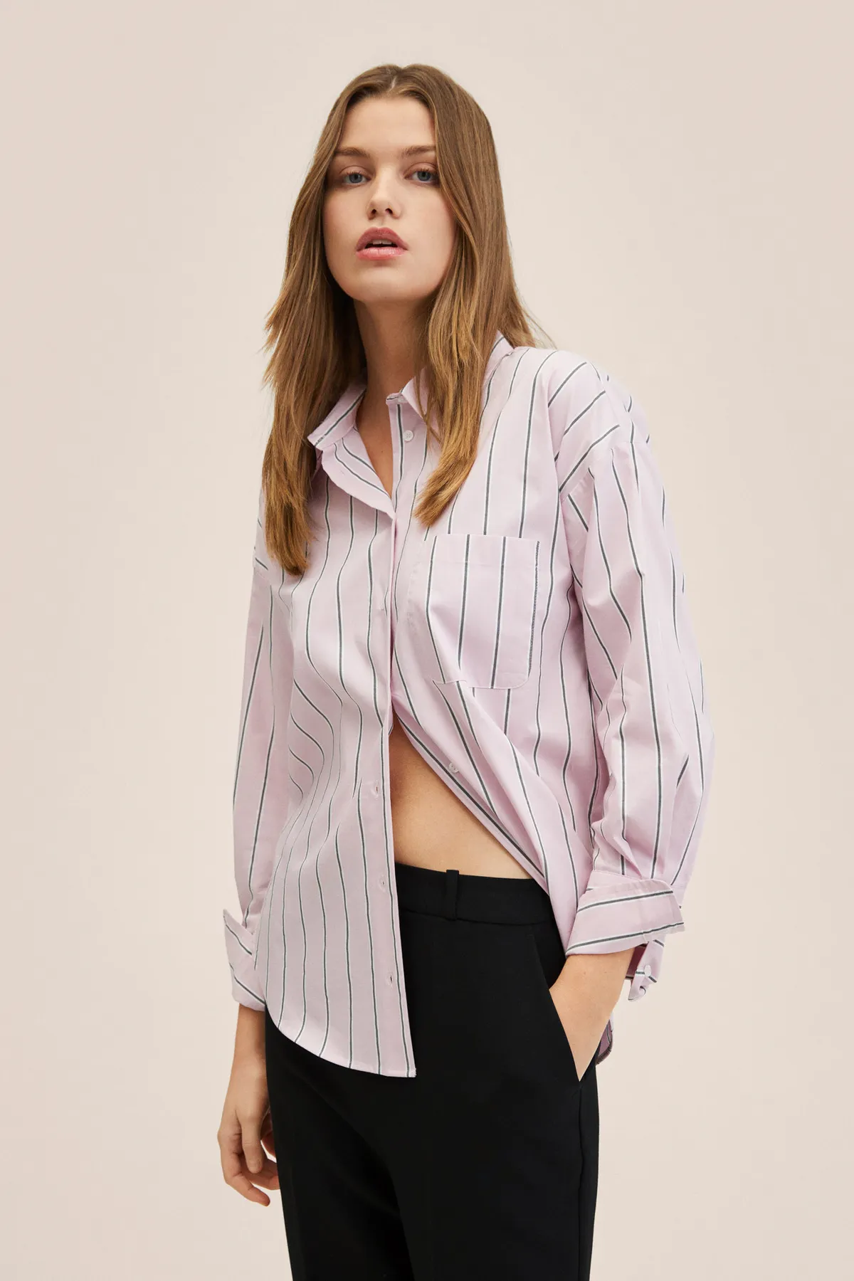 MANGO  27034760 Frau / Mädchen Schwarz