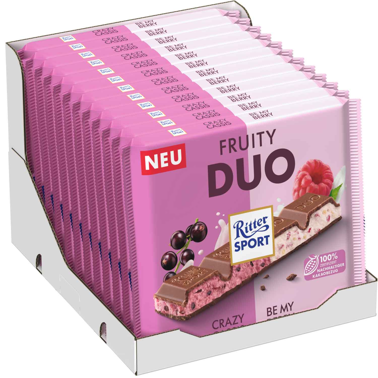 Ritter Sport Fruity Duo 218g