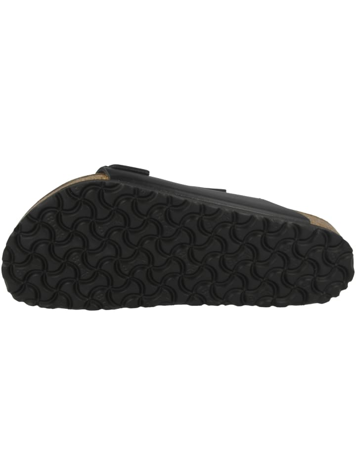 Birkenstock Sandale Arizona Naturleder normal in schwarz günstig kaufen