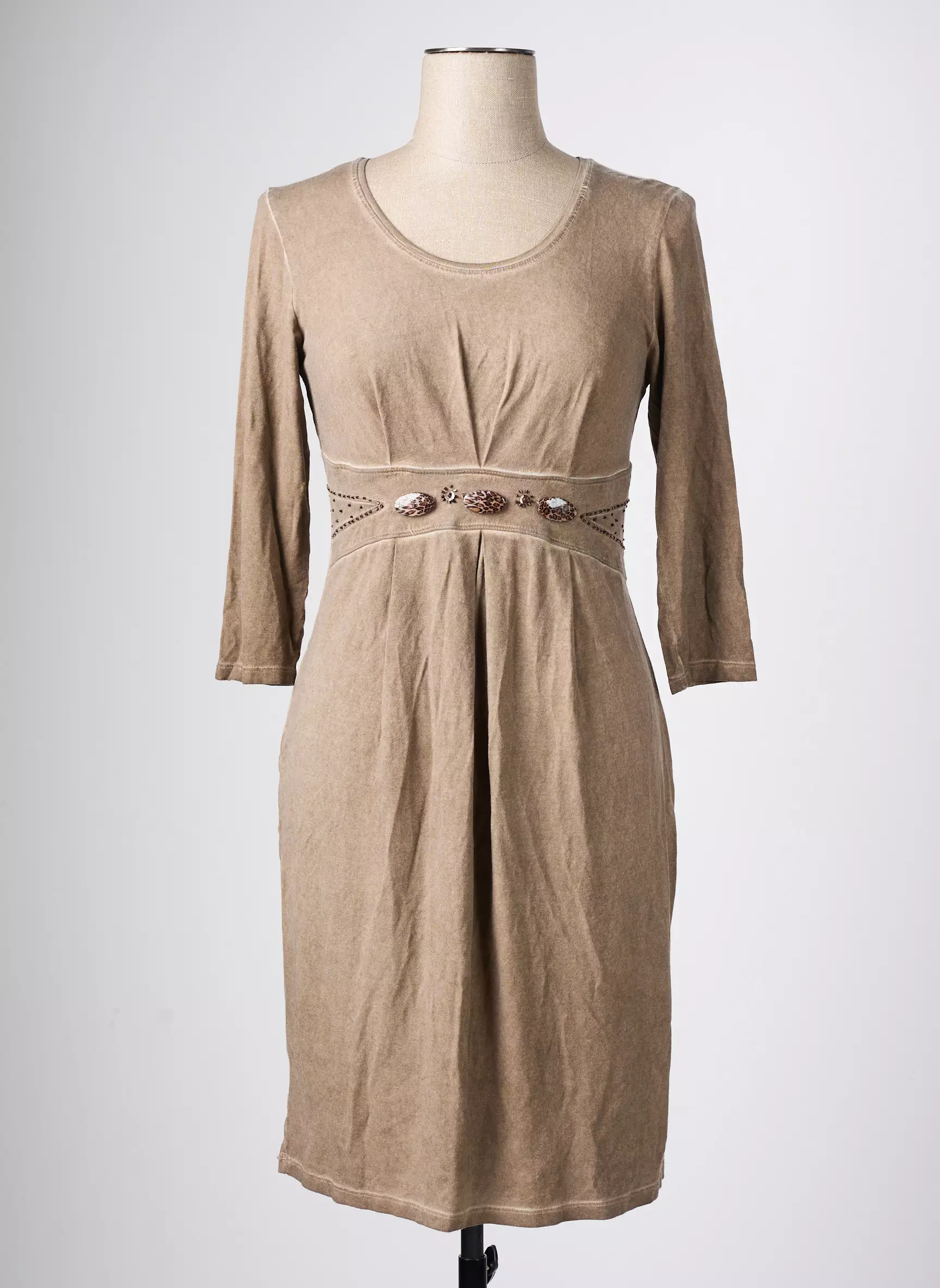 Un Temps Pour Elle Robes Courtes Femme couleur marron