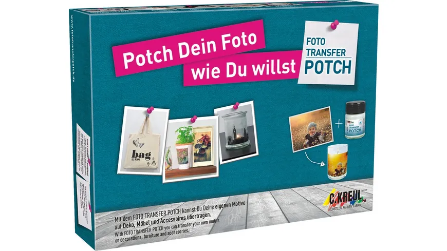 KREUL Foto Transfer Potch Set