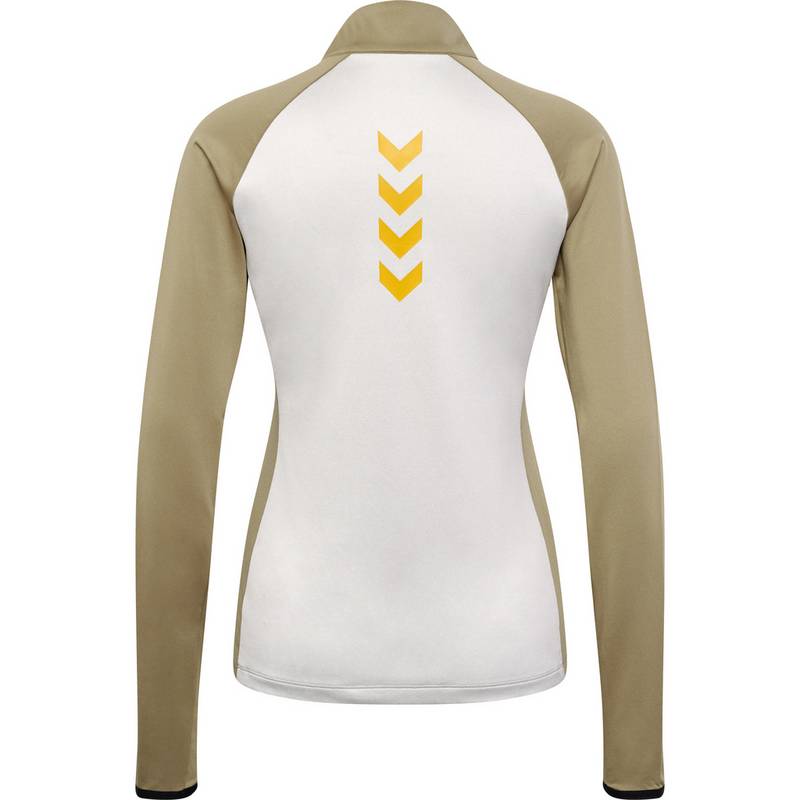 hummel hmlSPRINT MELANGE HALF ZIP WOMAN Sweatshirt Damen