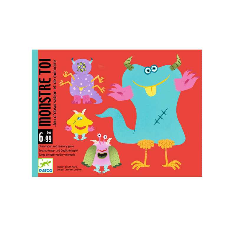 Jeu de cartes Monstre toi Djeco