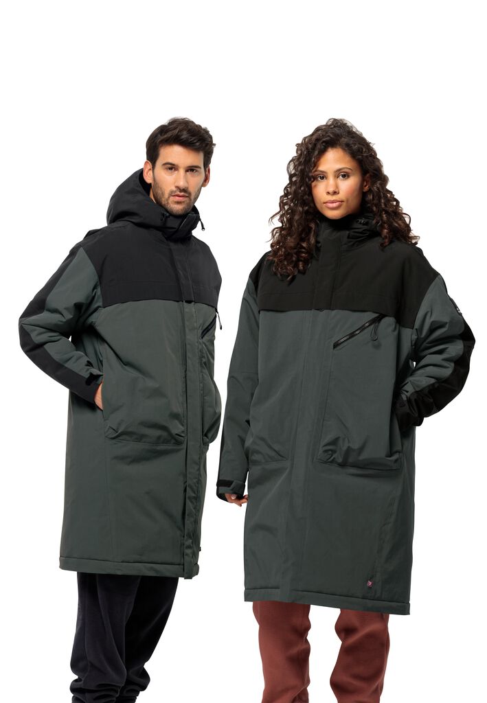 HEUMARKT 2L PARKA Unisex Wasserdichter Wintermantel Herren