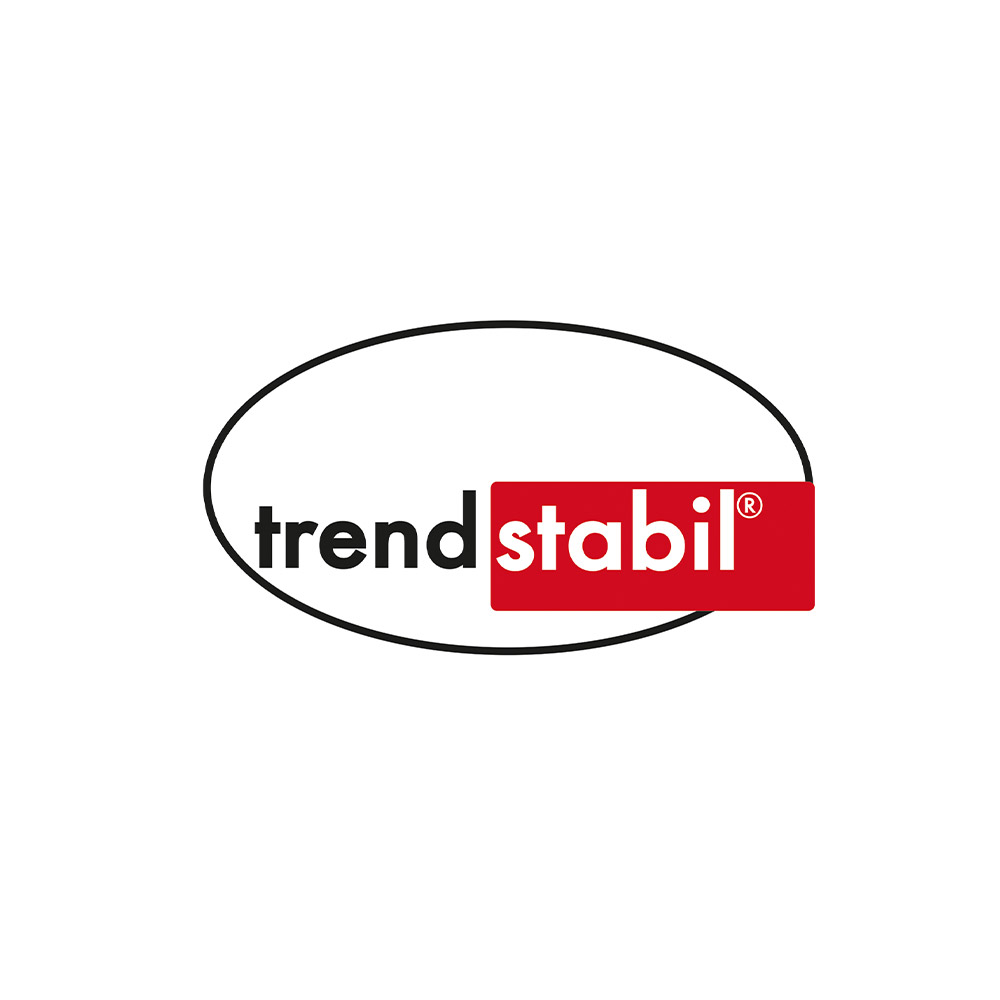 Trendstabil Aufbewahrungsbox 3er-Set - Hellgrau