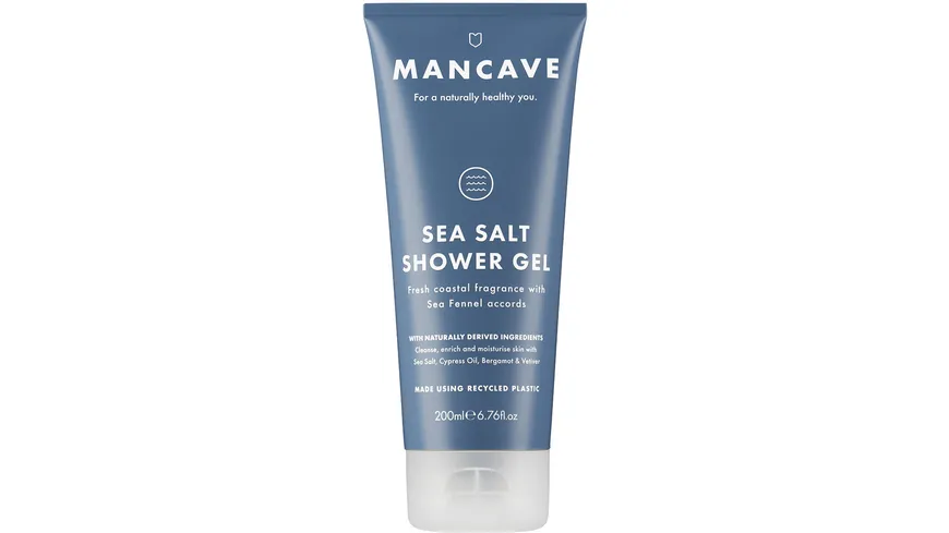 MANCAVE Sea Salt Shower Gel 200 ml