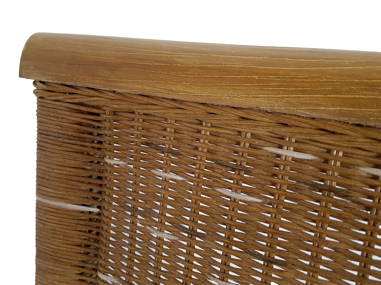 Minara Rattanstuhl Esszimmer Stühle Set Rattanstühle Perth 4 Stück braun nachhaltig