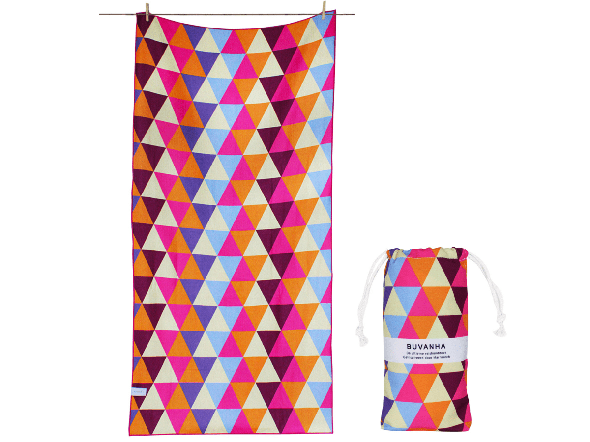 Buvanha Reisehandtuch 160 x 80 CM - Marrakech