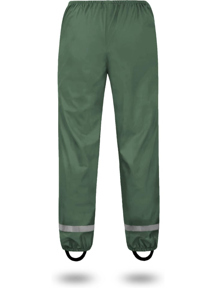 Normani Outdoor Sports Kinder Regenhose York in Dunkelgrün günstig kaufen