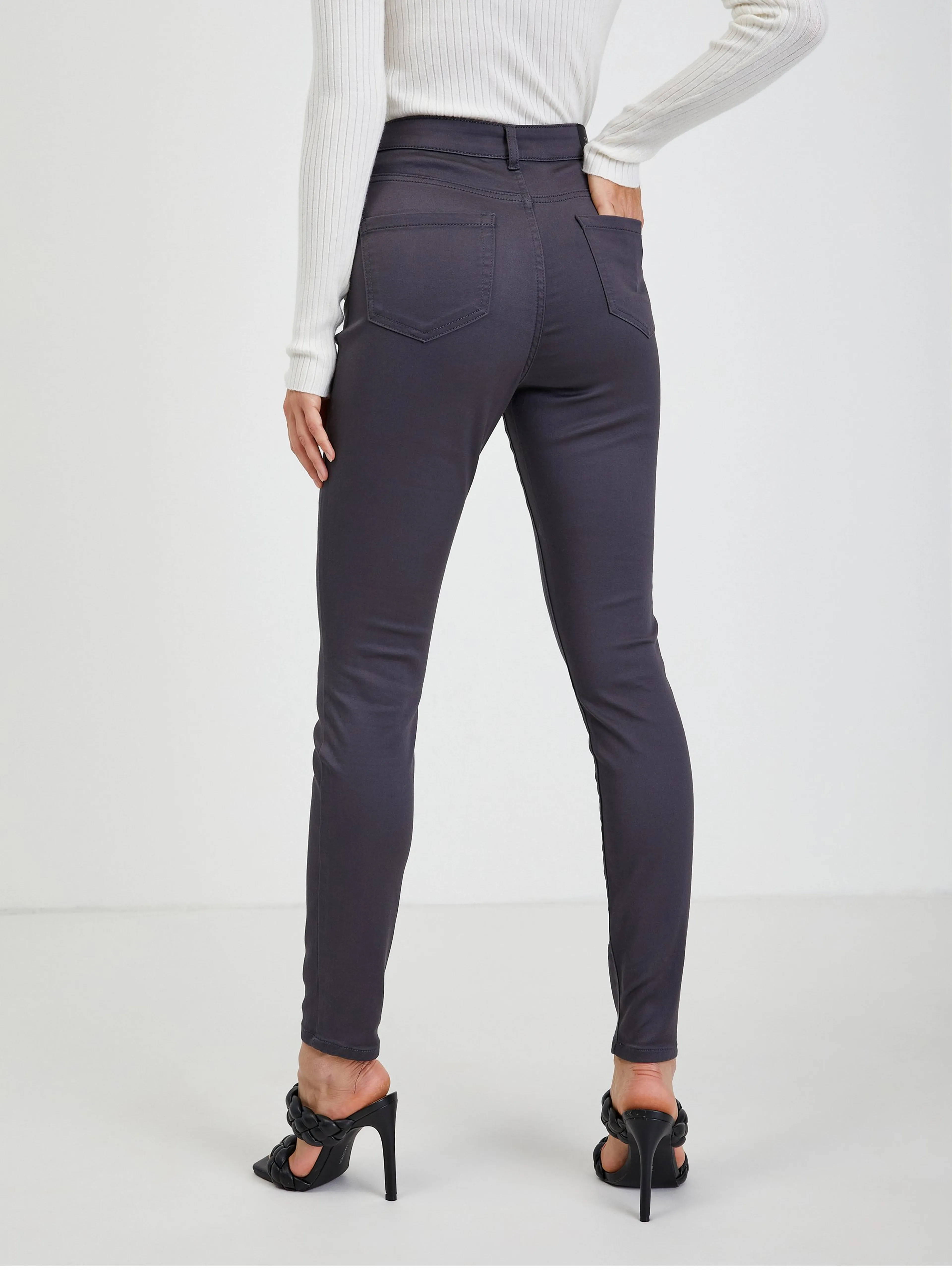 Graue Damenhose ORSAY
